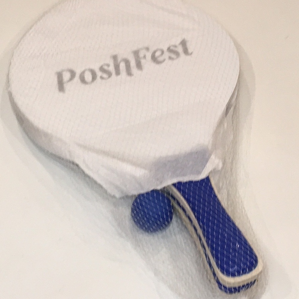 PoshFest | Paddle Ball Game 2 Paddles & Ball